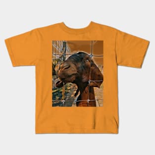 Goat A4 Kids T-Shirt